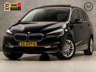 BMW 2 Serie Gran Tourer 220i Luxury 192Pk Automaat (PANORAMADAK, FACELIFT, GROOT NAVI, 4 CILINDER, HEAD-UP DISPLAY, LEDEREN SPORTSTOELEN, GETINT GLAS, SFEERVERLICHTING, LED KOPLAMPEN, ELEK ACHTERKLEP, NIEUWSTAAT)