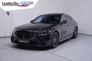 Mercedes-Benz S-klasse 450 4MATIC AMG Line NAP Head-up Panodak Memory 21 Inch Stoelventilatie Apple Carplay Nappa leder