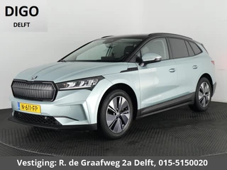 Hoofdafbeelding Škoda Enyaq iV Skoda Enyaq iV 60 Two-Tone | SOH 91% ACCU | Navigatie | 1e eigenaar |