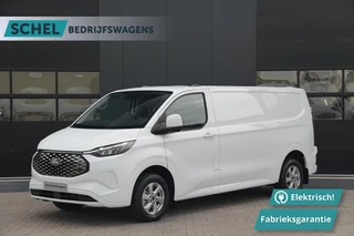 Ford E-Transit Custom 320 L2H1 Limited 71 kWh 218pk - LED - Carplay - Stoelverwarming - Keyless - Cruise - Rijklaar