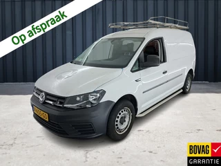 Volkswagen Caddy 1.4 TGI L2H1 EcoFuel Maxi Trendline (111 PK) 1e-Eig, & Dealer-Onderh. BOVAG-Garantie. NL-Auto. Leer, Trekhaak, Cruisecontrol, Bluetooth, Parkeersensoren, Airco