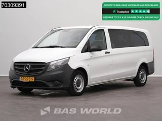 Mercedes Vito 109 Personenvervoer Incl. BPM/ Ex BTW L3H1 Airco Euro6 TV Taxi Passenger Transport L3 Long Airco