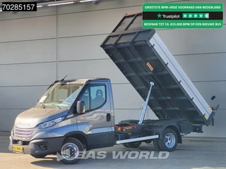 Iveco Daily 35C21 3.0L 210PK Automaat Open Laadbak 2025 ACC Airco CarPlay Pritsche Pickup Open Box Airco