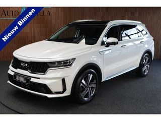 Kia Sorento 1.6 T-GDI Plug-in Hybrid 4WD 7p. Pano Leer 360° Bose ACC Navi PDC Climate voor & achter Elektr. achterklep Afneembare trekhaak Metallic lak LM velgen Fabrieksgarantie tot 4-2029 BTW auto