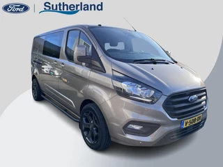 Ford Transit Custom 320 2.0 TDCI L2H1 Limited DC ZUID 130pk | 5pers. | Sync 3 Navigatie | Stoelverwarming | Sidebars