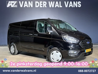 Ford Transit Custom 2.0 TDCI 131pk L2H1 Euro6 Airco | Camera | Leder | Navigatie | LED | Cruisecontrol Verwarmde Voorruit, Parkeersensoren, Bijrijdersbank, 2800kg trekvermogen