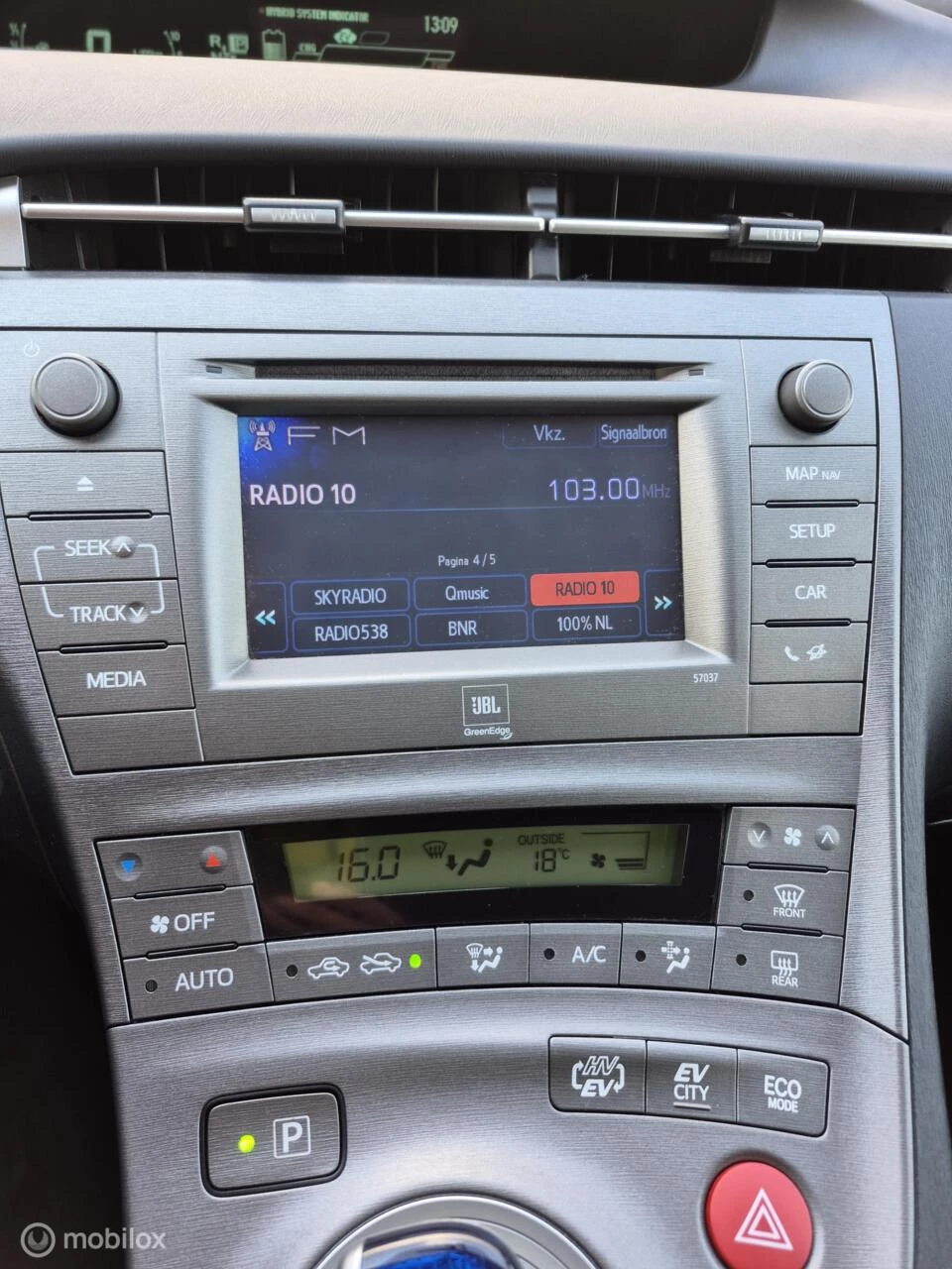 Hoofdafbeelding Toyota Prius