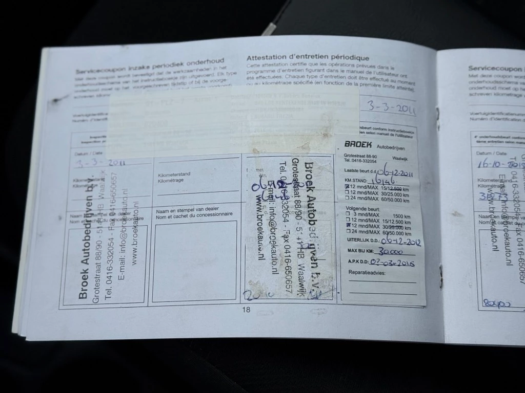 Hoofdafbeelding Subaru Trezia