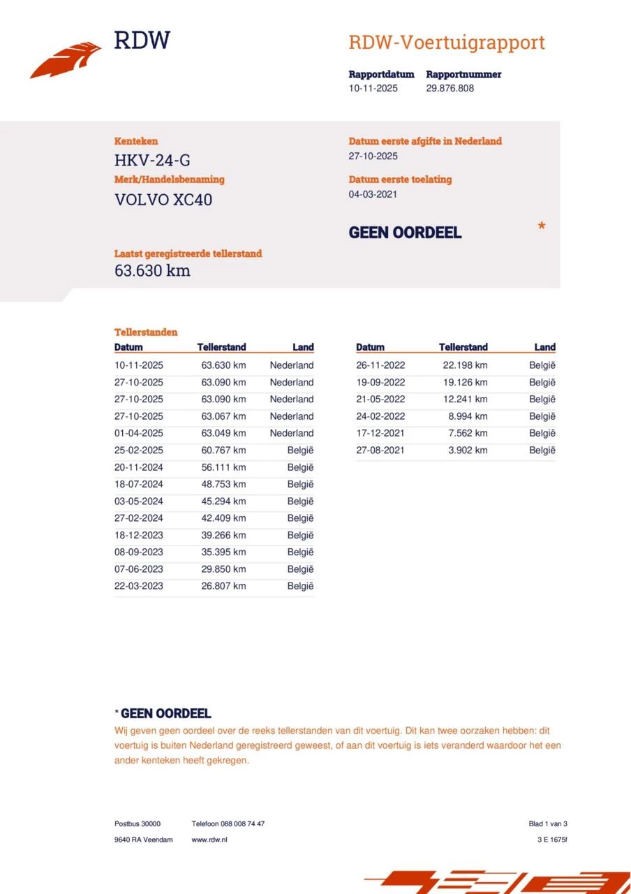 Hoofdafbeelding Volvo XC40