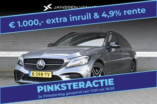 Mercedes-Benz C-klasse Estate 300 e Business Solution AMG Limited / Pano / Stoelverwarming / Navigatie / Afn. Trekhaak