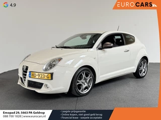 Hoofdafbeelding Alfa Romeo MiTo Alfa Romeo MiTo 0.9 TwinAir Racer Navigatie Climate Control Licht Metalen Velgen