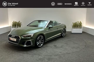 Audi A5 Cabriolet 40 TFSI 190pk S tronic Launch Edition Sport S Line | Trekhaak, Matrix-LED Koplampen, Alcantara Bekleding |