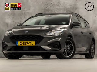 Ford Focus Wagon 1.5 EcoBoost ST Line 150Pk Automaat (APPLE CARPLAY, GROOT NAVI, STOELVERWARMING, KEYLESS, SPORTSTOELEN, PARKEERSENSOREN, CRUISE, LANE ASSIST, NIEUWSTAAT)