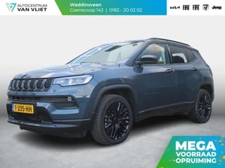 Jeep Compass 4xe 190 Plug-in Hybrid Electric Night Eagle | Clima | Navi | Adapt. Cruise | 19" | Winter Pack | Camera | Keyless | Apple Carplay | Trekhaak | All Season