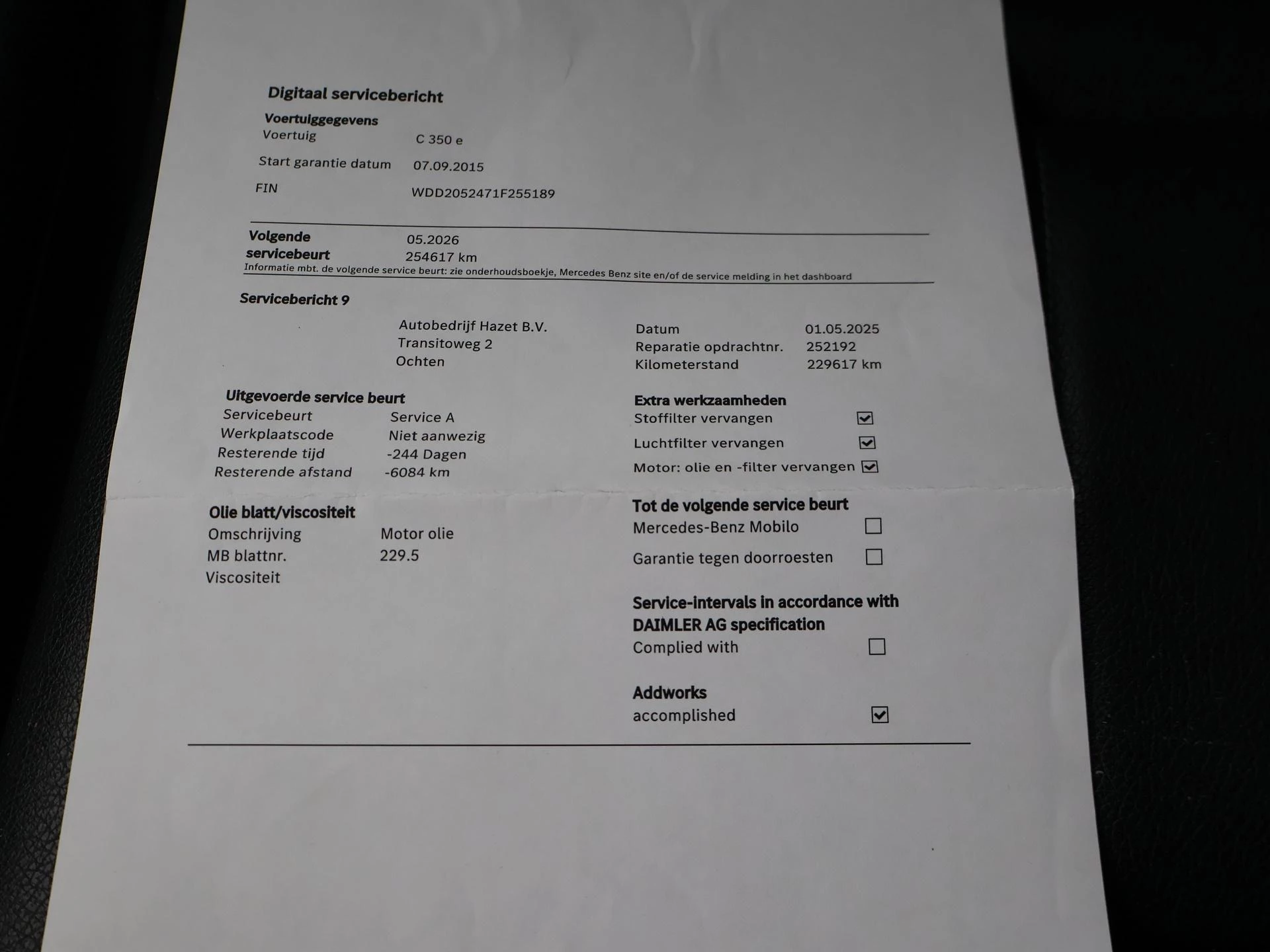 Hoofdafbeelding Mercedes-Benz C-Klasse