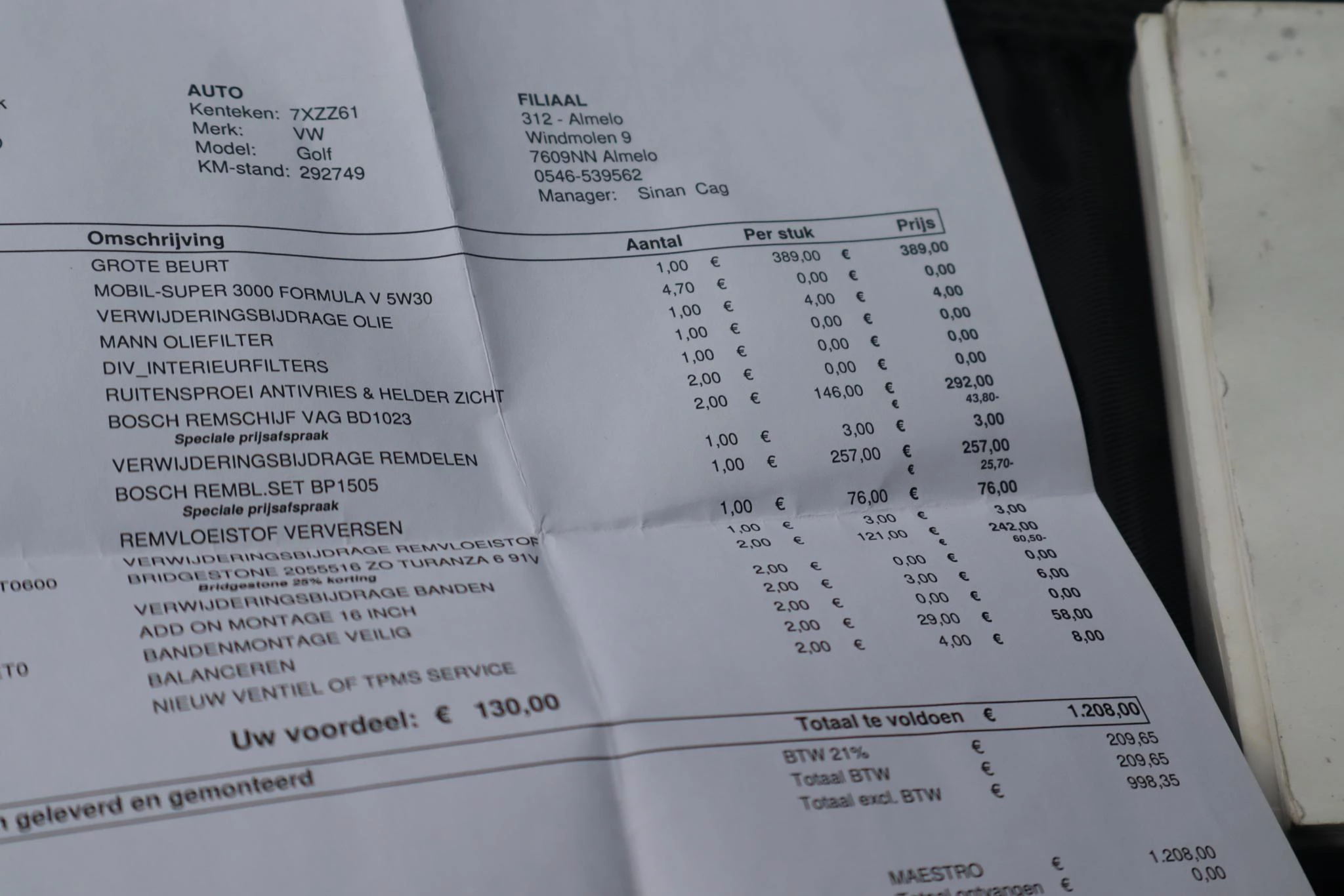 Hoofdafbeelding Volkswagen Golf