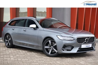 Volvo V90 T4 R-Design | Stoelverwarming | Trekhaak | Parkeercamera | Pilot Assist | BLIS | Leder | Keyless