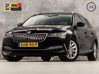 Škoda Superb Combi 1.4 TSI iV Business Sport 218Pk Automaat (VIRTUAL COCKPIT, APPLE CARPLAY, GROOT NAVI, MEMORY SEATS, CAMERA, STOELVERWARMING ACHTER, MODE KNOP, GETINT GLAS, NIEUWSTAAT)