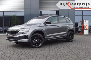 Škoda Karoq 1.5 TSI DSG Sportline/ Trekhaak wegklb./ Camera / 19LM / Navi