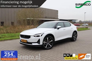 Polestar 2 Long Range Dual Motor Launch Edition 78kWh trekhaak panodak stoel+stuurverwarming soh 91.2%