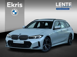 BMW 3-serie Touring 318i M-Sportpakket / Achteruitrijcamera / Trekhaak / Panoramadak / Stoelverwarming / 18'' / Lentevoordeel
