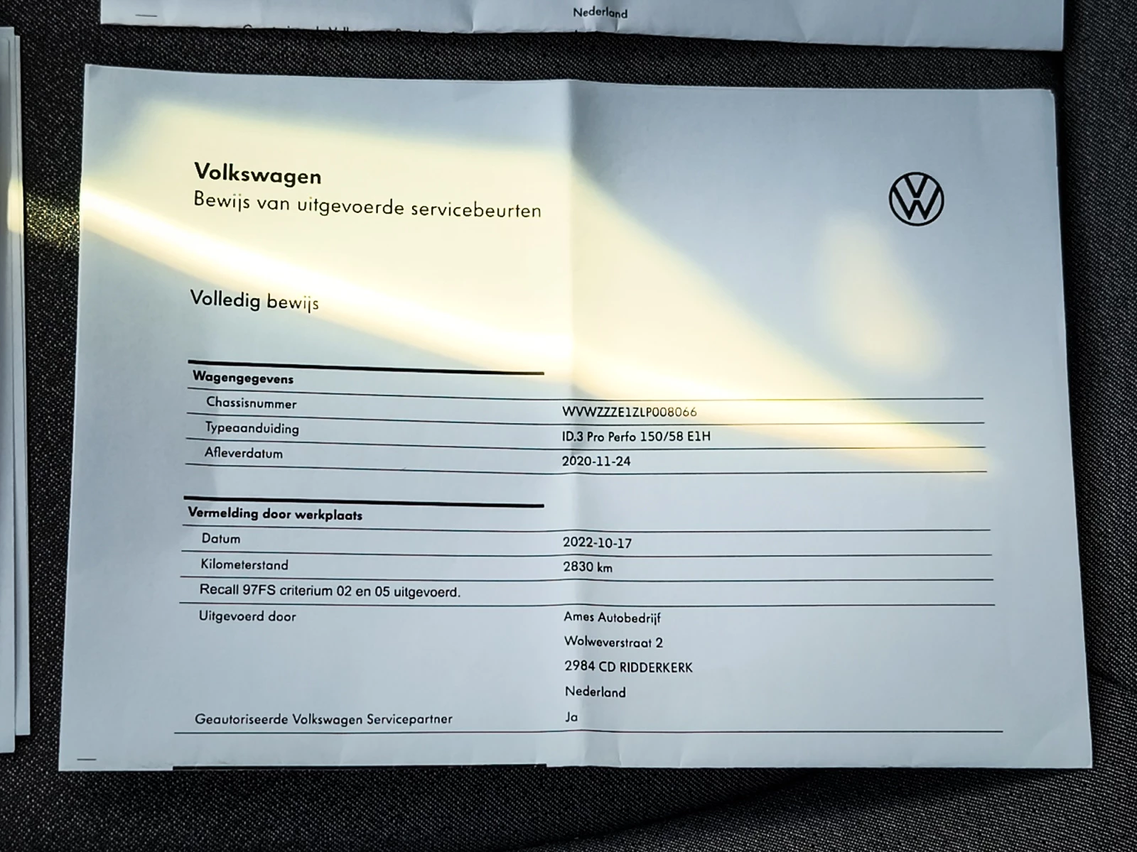Hoofdafbeelding Volkswagen ID.3