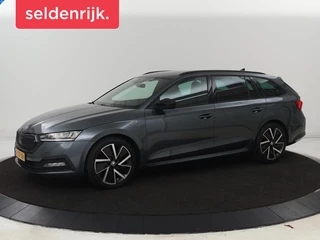 Skoda Octavia 1.0 e-TSI Sport | Trekhaak | Carplay | Navigatie |  Sportstoelen | Full LED | 18'' | Parkeerhulp | Sfeerverlichting | Cruise control | Climate control | Bluetooth