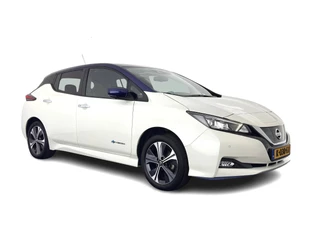 Nissan Leaf e+ Tekna 62 kWh {SOH-95%} (INCL-BTW) *Aut.*LEATHER-MICROFIBRE | FULL-LED | ADAPTIVE-CRUISE | BOSE-AUDIO | TOP-VIEW | DAB | KEYLESS | NAVI-FULLMAP | DAB | HEATED-COMFORTSEATS | BLIND-SPOT | PRIVACY-GLASS | 17''ALU*