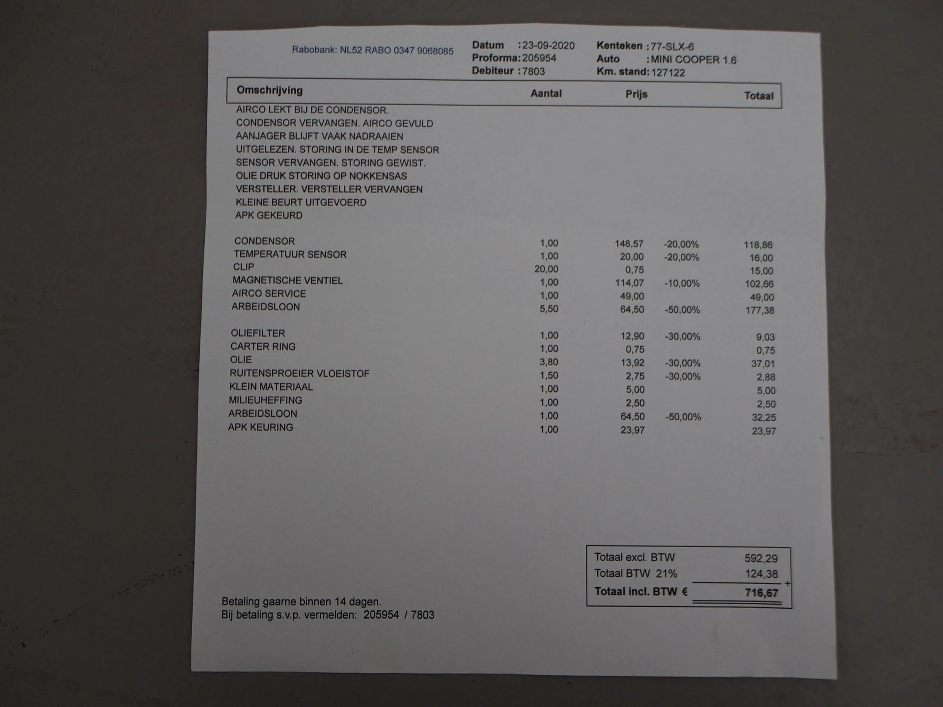 Hoofdafbeelding MINI Cooper