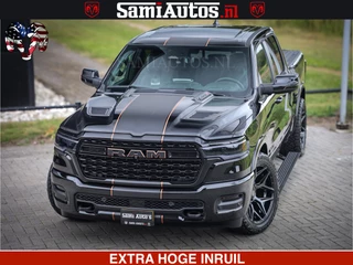 Dodge Ram 1500 Limited SPORT H.O 540HP 706Nm | Massage + Full Option | De Meest Luxe en Volle Pick-Up in zijn Klasse | Comfortabele Dubbele Cabine met Royale 5 Zitplaatsen | BPM vrij | Nu Leverbaar uit Voorraad | Voorraad Nr 2355 - 5149
