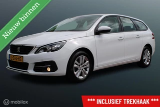 Peugeot 308 SW 1.2 110 PK Turbo PureTech Blue Lease Active, Trekhaak, Pdc voor + achter + Camera, Cruise, Clima, Navi, App connect, Nieuwe Distributieriem !