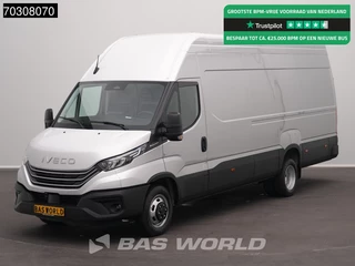 Iveco Daily 35C21 3.0L Automaat L4H3 210PK ACC LED Dubbellucht Airco Camera CarPlay Parkeersensoren 19,6m3 Euro6 Hoog Dak L4 Airco