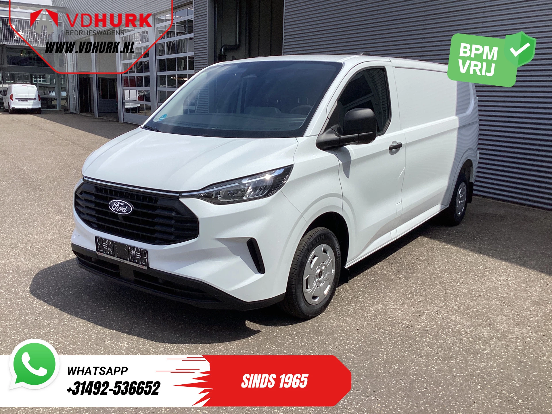 Hoofdafbeelding Ford Transit Custom