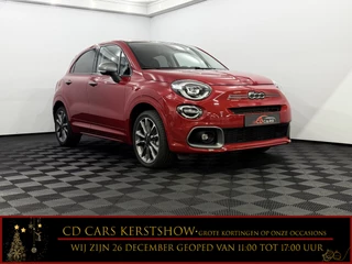 Fiat 500X 1.5 Hybrid RED Half leder, Camera, Apple carplay, Cruise control, Keyless start, Clima, Lichtmetalen velgen