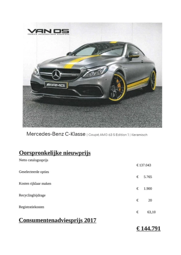 Hoofdafbeelding Mercedes-Benz C-Klasse