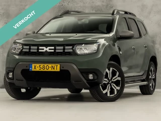 Dacia Duster 1.3 TCe 150 Journey 150Pk Automaat (APPLE CARPLAY, GROOT NAVI, CLIMATE, CAMERA, SPORTSTOELEN, TREKHAAK, GETINT GLAS, CRUISE, NIEUWSTAAT)
