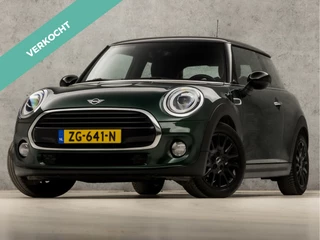 MINI Cooper Mini 1.5 (GROOT NAVI, LEDER, LED KOPLAMPEN, PARKEERSENSOREN, SPORTSTOELEN, ARMSTEUN, CRUISE, BLUETOOTH, NIEUWSTAAT)