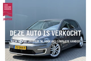Hoofdafbeelding Volkswagen e-Golf Volkswagen e-Golf BWJ 2018 136 PK e-Golf CLIMA | NAVI | CRUISE | BLUETOOTH | PRIV. GLAS | APPLE CARP. | ANDROID AUT. | PDC | MULTIFUNCT. STUUR | LMV