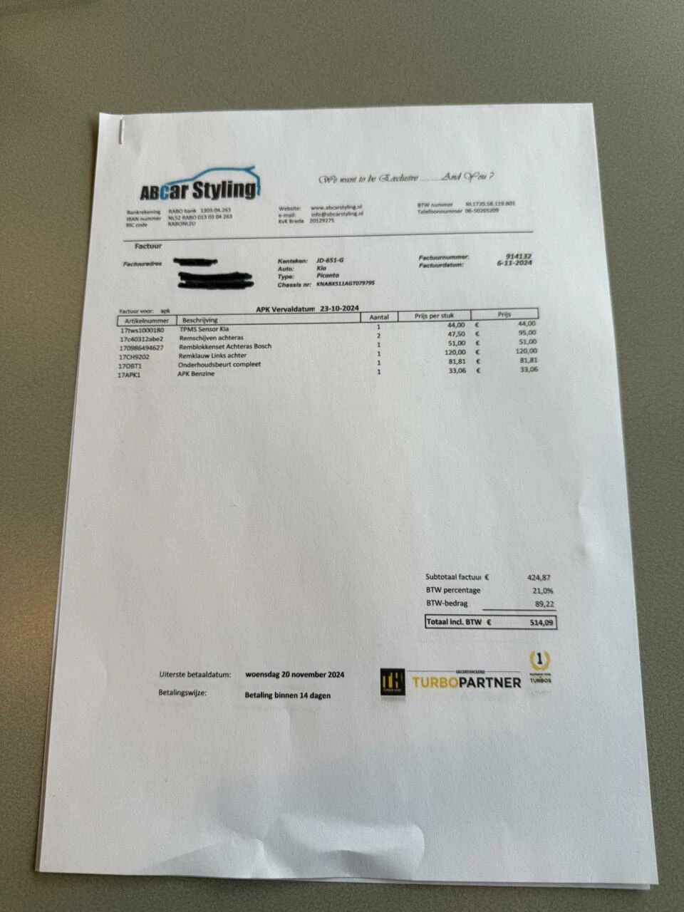 Hoofdafbeelding Kia Picanto