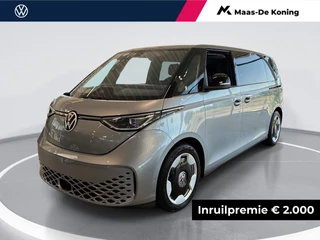 Hoofdafbeelding Volkswagen ID. Buzz Volkswagen ID. Buzz Pro 86 kWh Lang  Lang / 7 Persoons / Open en Close / Trekhaak / Multimedia Pakket / Comfort Pakket / Assistance Pakket