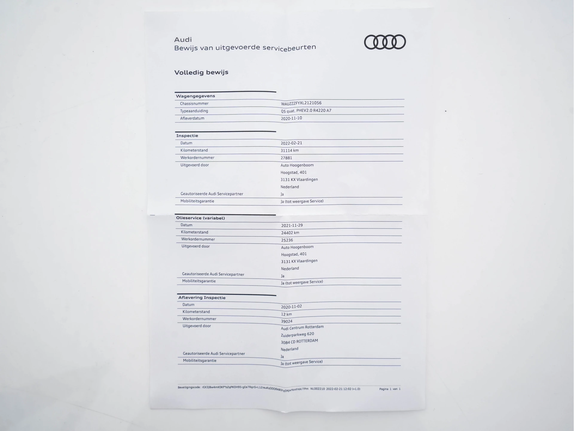 Hoofdafbeelding Audi Q5