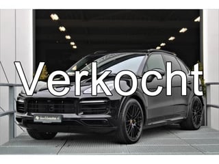 Porsche Cayenne 3.0 E-Hybrid SportDesign Platinum Edition 462pk Pano Sportuitlaat Bose Stoelventilatie ACC 360-camera