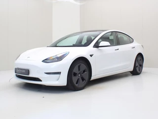 Tesla Model 3 Long-Range AWD 351pk 75 kWh FACELIFT [ TREKHAAK+WARMTEPOMP+AUTOPILOT+620KM WLTP+PREMIUM AUDIO ]
