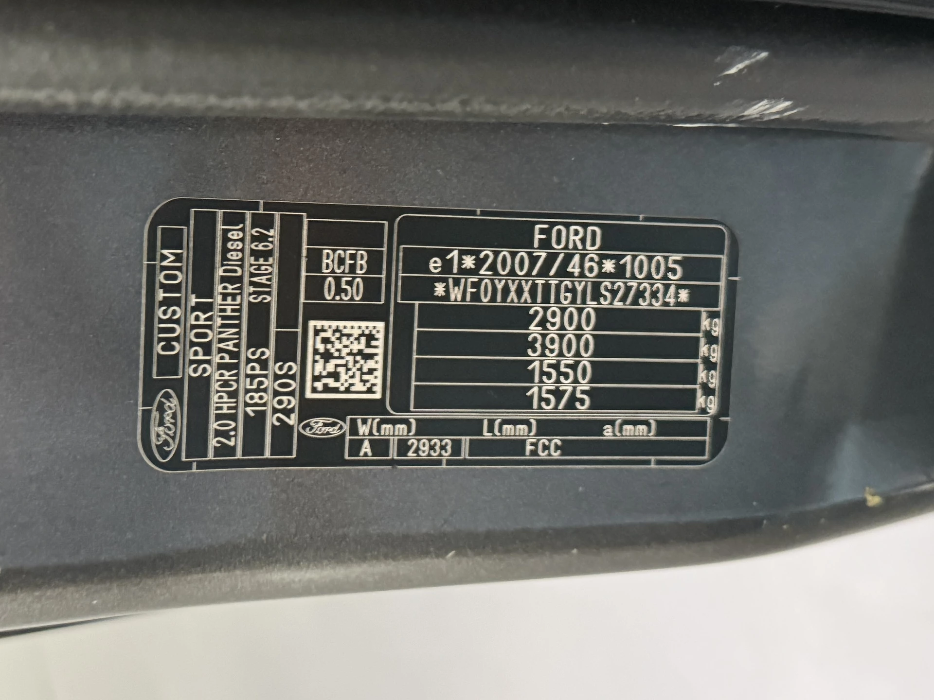 Hoofdafbeelding Ford Transit Custom