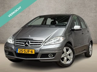 Mercedes-Benz A-Klasse A160 Sport (AIRCO, LEDER, LOGISCH NAP, SPORTSTOELEN, CRUISE, PARKEERSENSOREN, NIEUWE APK, NIEUWSTAAT)