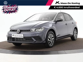 Volkswagen Polo Life Edition 1.0 TSI 95 pk 5 versn. Hand · Achteruitrijcamera · Parkeersensor achter · Velgen 'essex', 15 inch lichtmetaal ·
