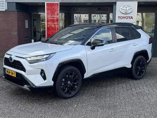 Toyota RAV4 2.5 HYBRID STYLE STUUR/STOELVERW EL-STOEL EL-ACHTERKLEP VOORRUITVERW LED KEYLESS JBL 360-CAMERA HALF-LEDER