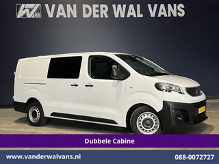 Peugeot Expert 2.0 BlueHDI 123pk L3H1 Dubbele cabine Euro6 Airco | 5-Zits | Navigatie | Cruisecontrol Apple Carplay, Android Auto, Parkeersensoren, 2500kg Trekvermogen