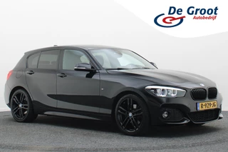 BMW 1 Serie 120i Edition Sport Line Shadow High Executive Leer, H&K, Camera, Keyless, Cruise, Standkachel, Bluetooth, PDC, DAB, 18''