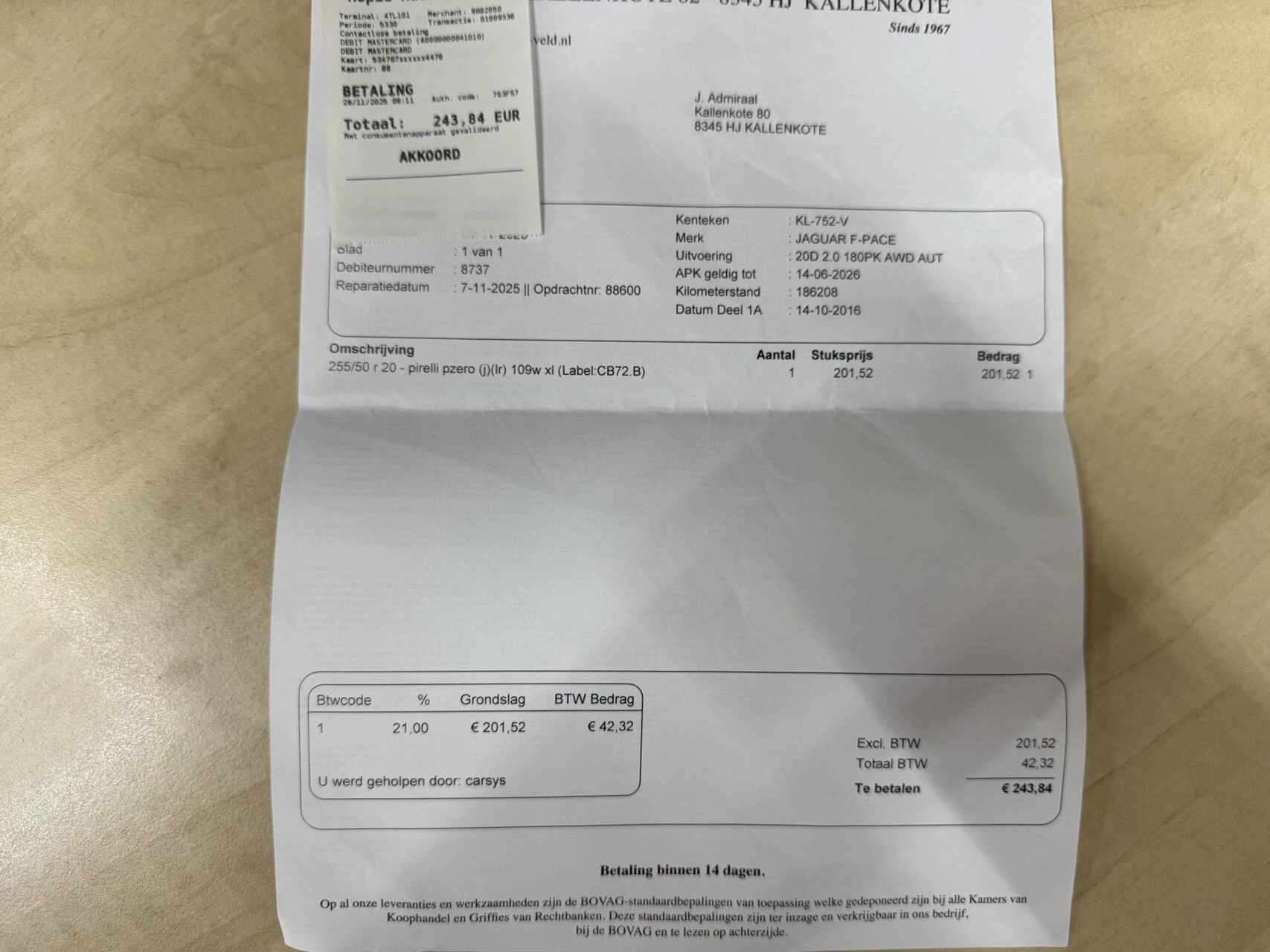 Hoofdafbeelding Jaguar F-PACE